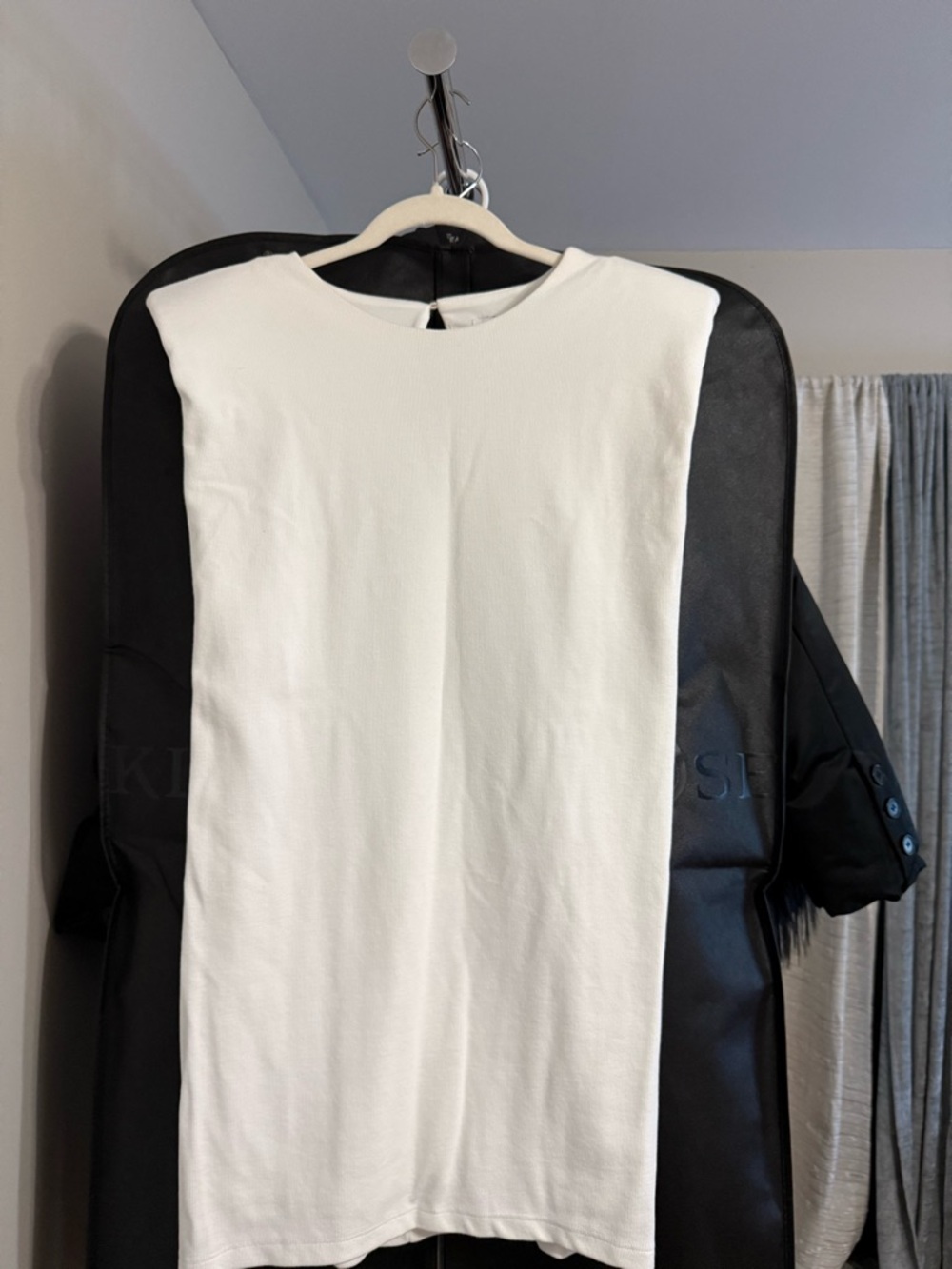 Endless Rose White Ribbed Sleeveless Top